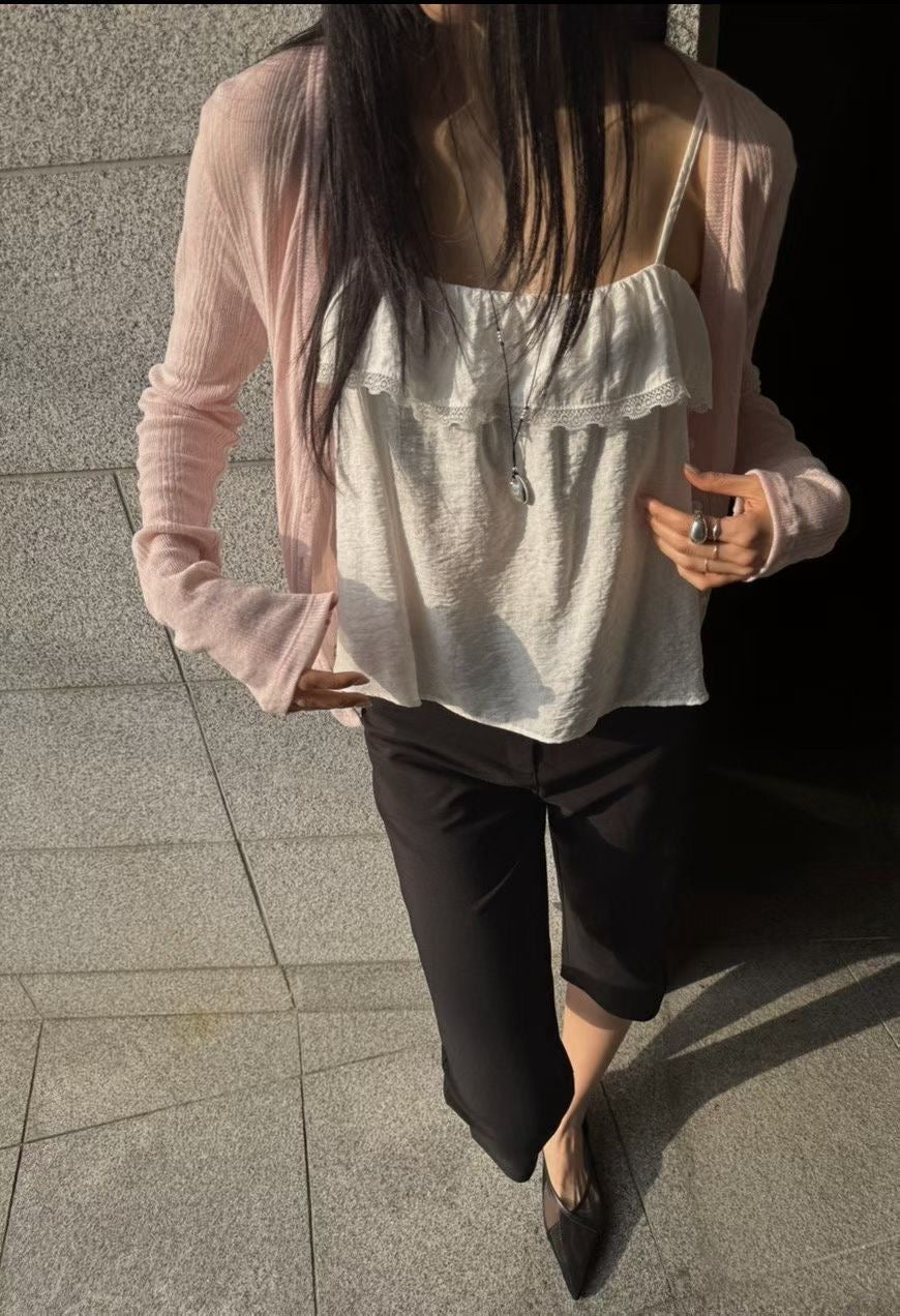 Layered Frill Detail Cami