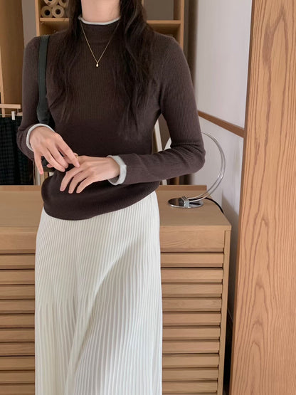 Delicate Fluted Midi Skirt | 唯美層次波紋中長裙