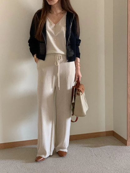 [𝑳𝒊𝒏𝒆𝒏 𝑬𝒅𝒊𝒕] Fit Chic Casual Linen Sweatpants