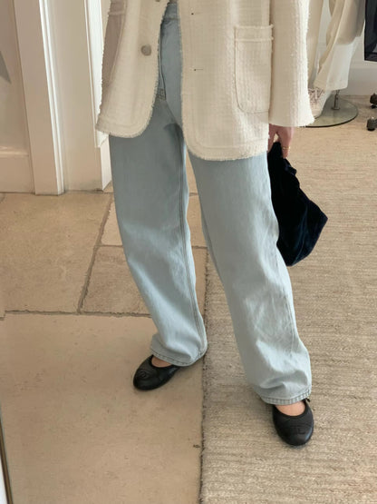 Springtide Light Tweed Jacket | 春季中長薄小香外套