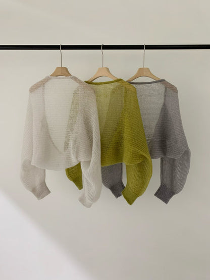 <<唯美小羊毛 3-WAY>>Snuggly Lambswool Cover-up ｜ 柔滑小外套&領巾