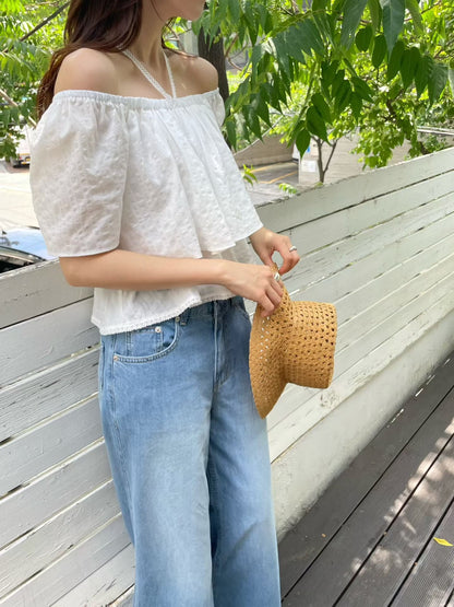 Layered Ruffle Cloud Blouse |  疊層荷葉邊上衣