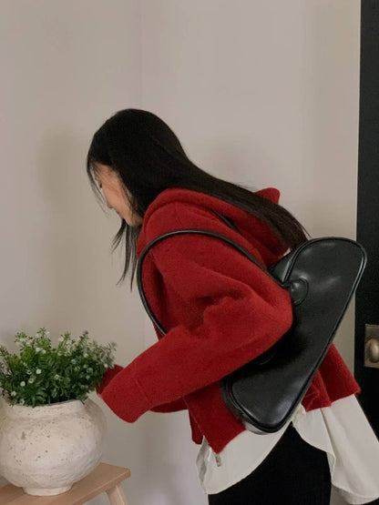 【Festive 色系】Winter Cozy Sweater Jacket