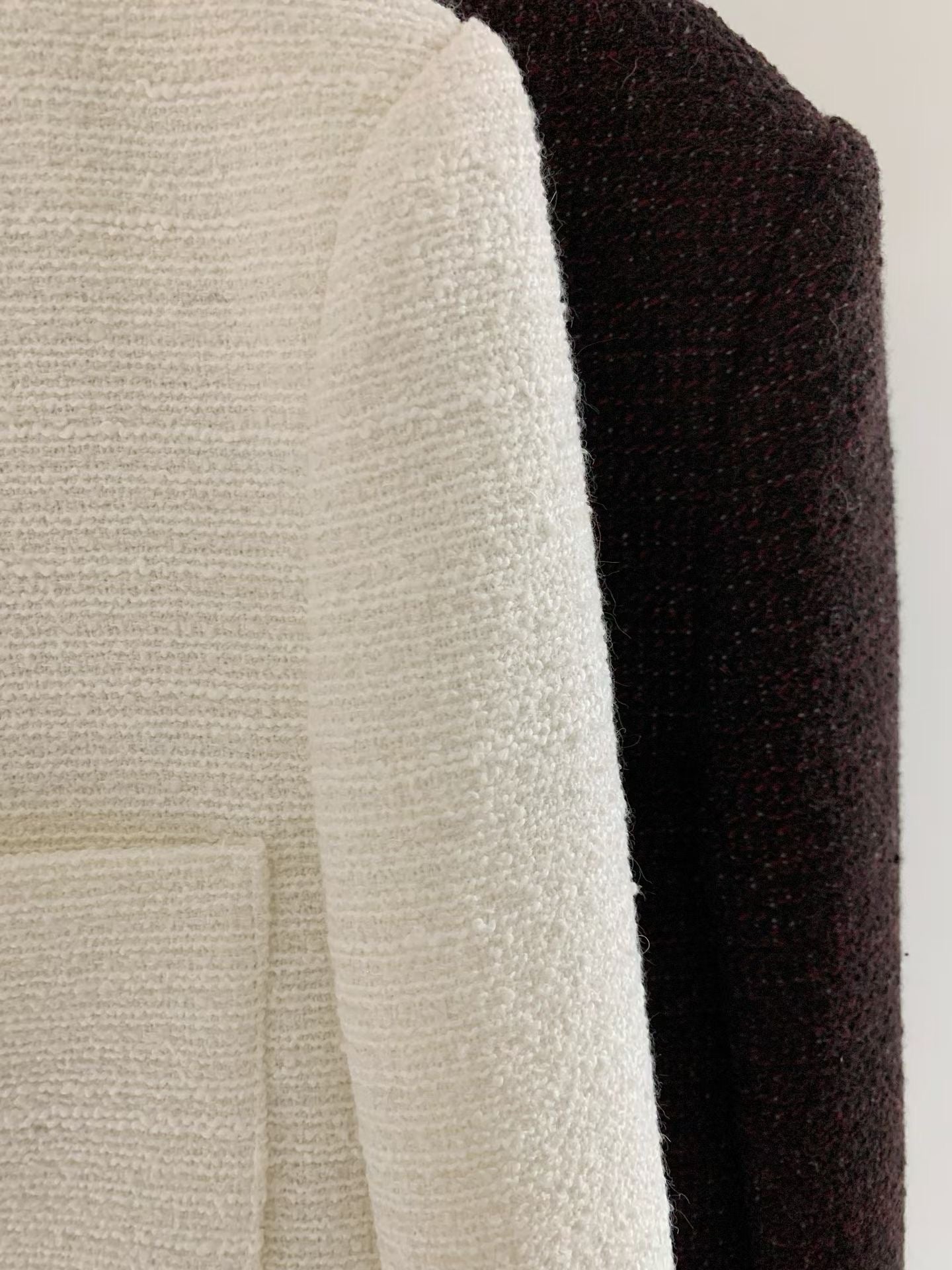 【One of a Kind】Flat Bar Tweed Blazer