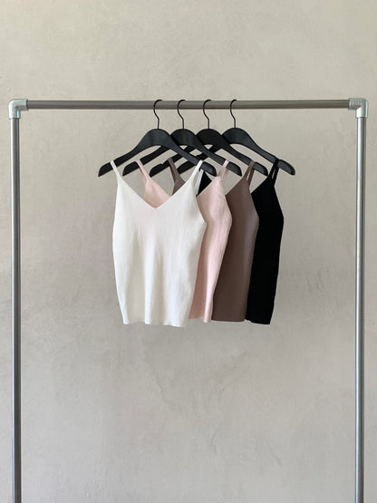 Ultra Stretchy Cotton Cami | 彈力棉質吊帶小背心
