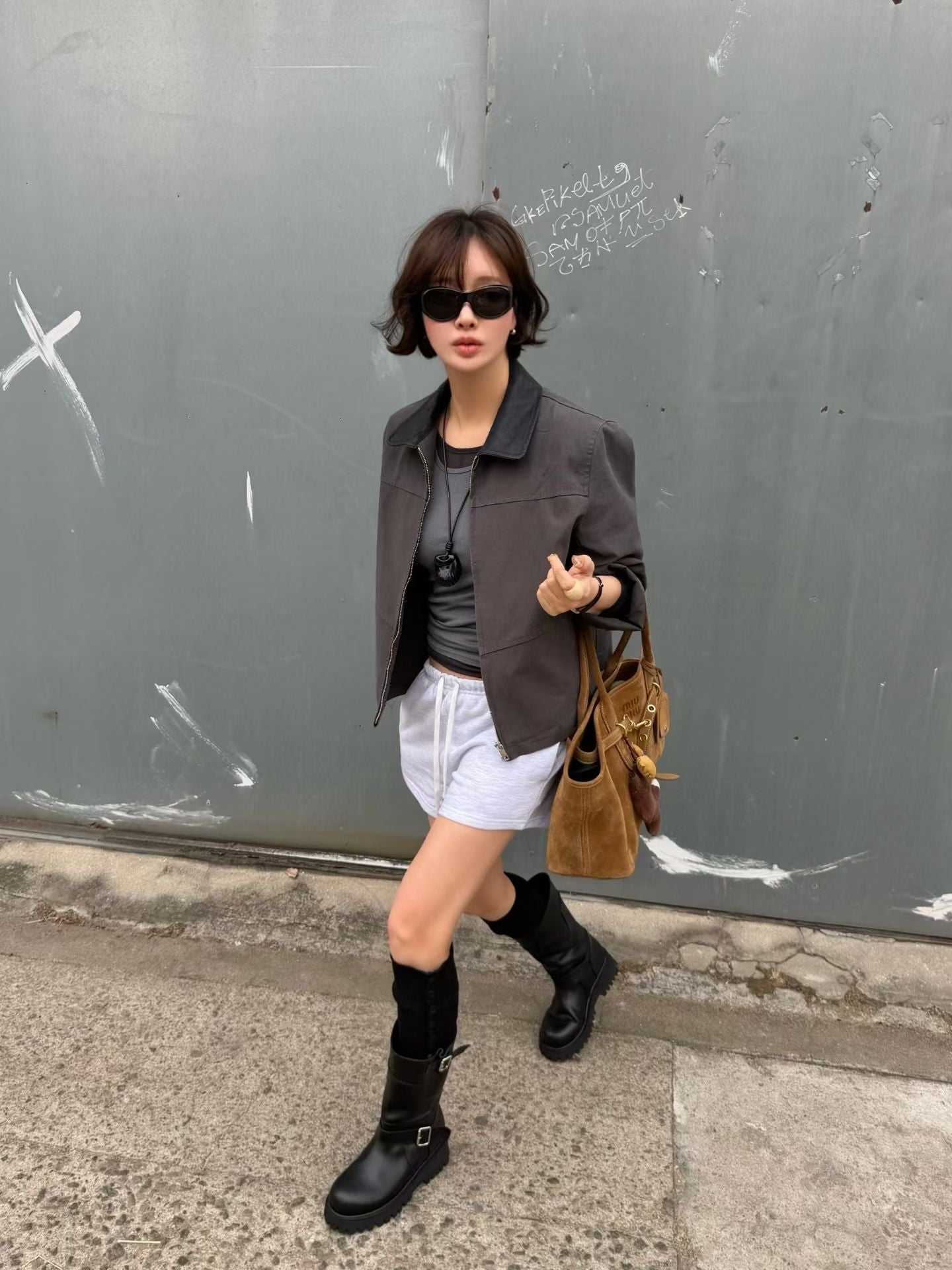 Timeless Chic Spring Utility Jacket