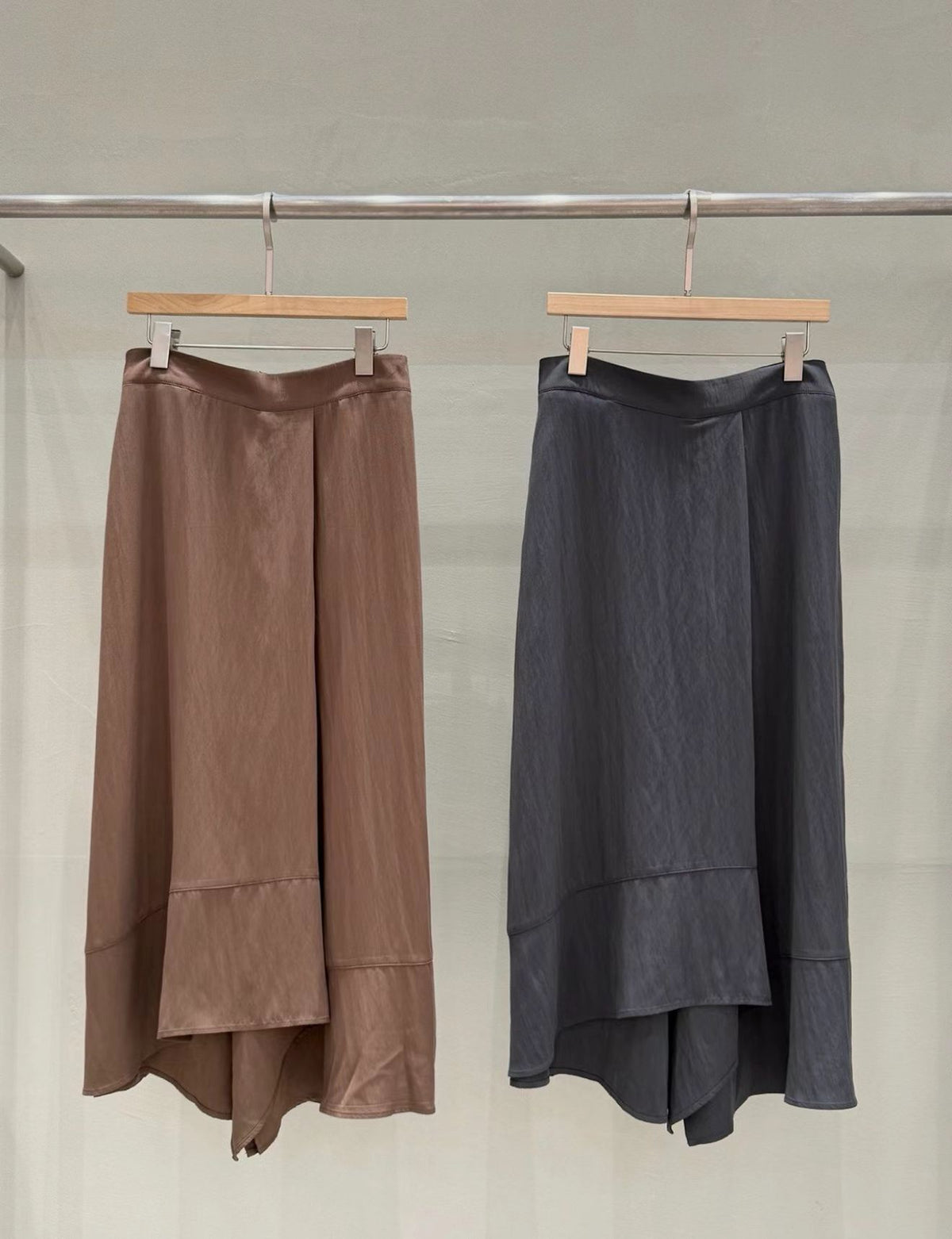 Effortless Flowy Lotus Culottes | 流水線條層次雪紡裙褲