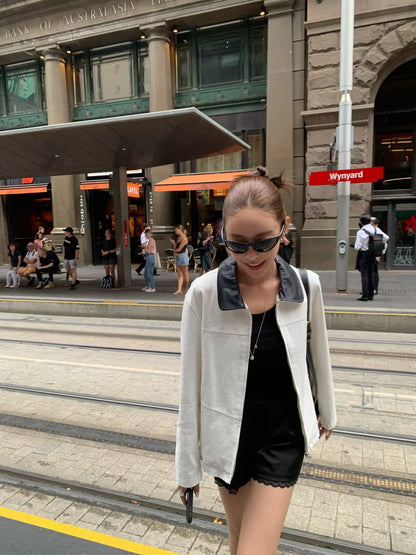 Timeless Chic Spring Utility Jacket