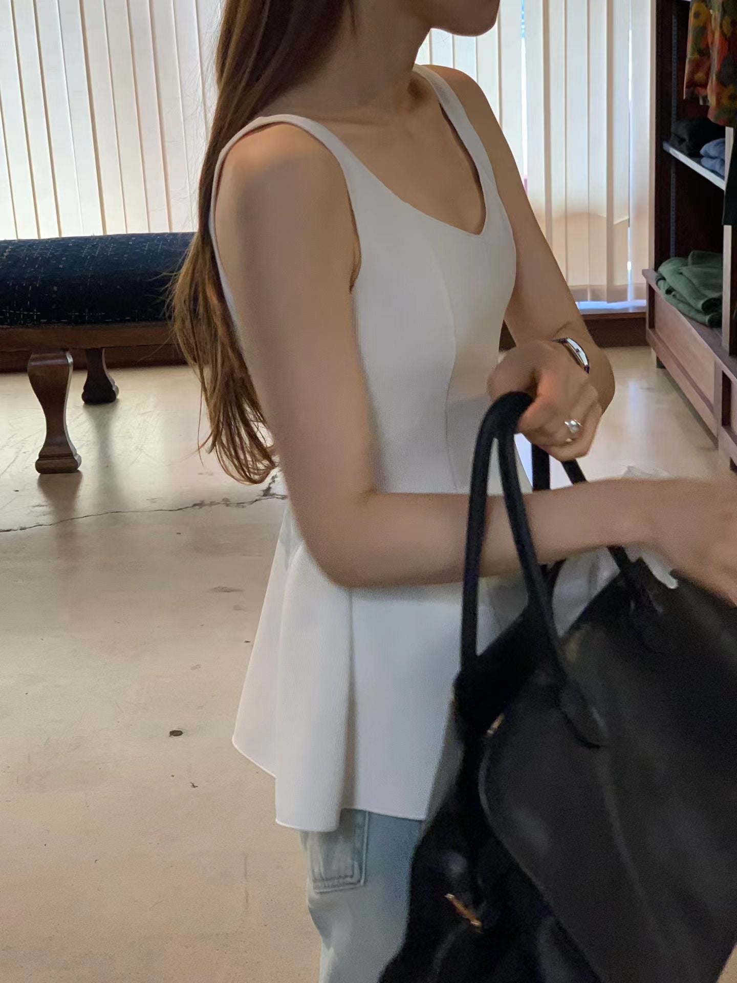 【店主大推！】氣質傘形彈性上衣 | Elegant Sophie Peplum Top