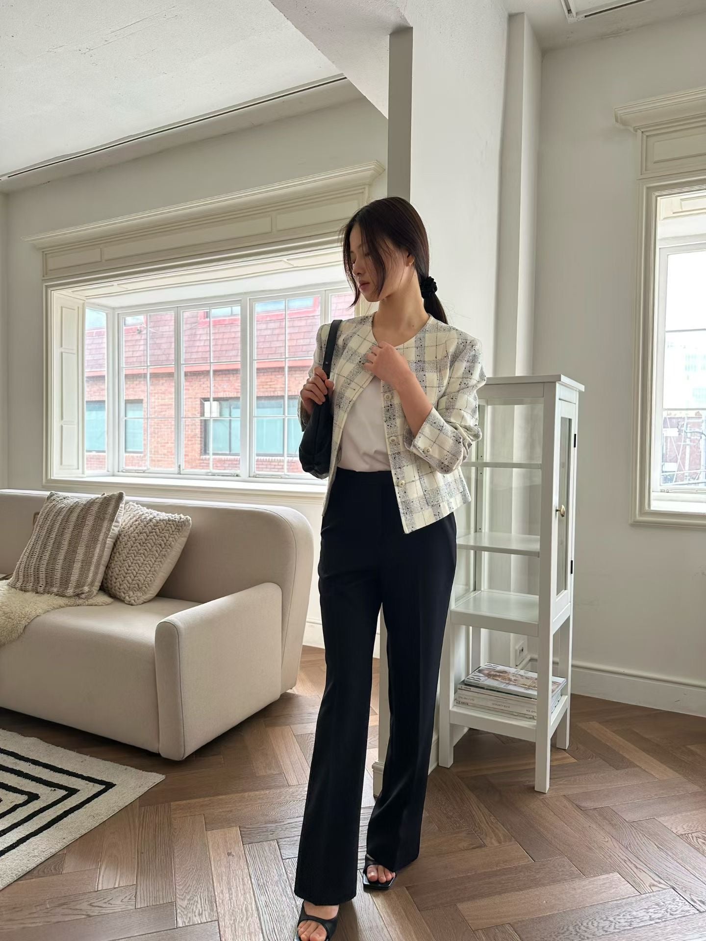 <最美剪裁!> Chic Tailored Office Trousers | 日常直腳西裝長褲