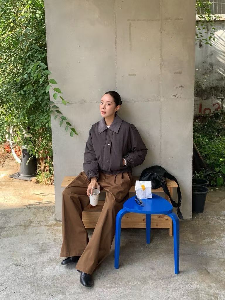 【Monotour連線 - 壓軸加碼款】Little Puff Corduroy Collar Bomber Jacket