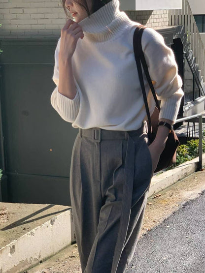 [連線壓軸加碼款] COMEBACK~升級回歸 Wholegarment Cashmere Highneck Knit 2.0