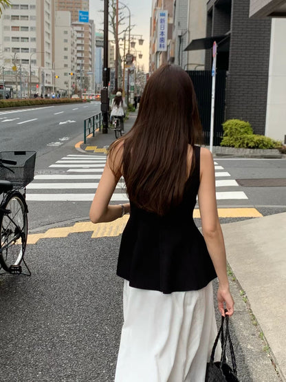 【店主大推！】氣質傘形彈性上衣 | Elegant Sophie Peplum Top