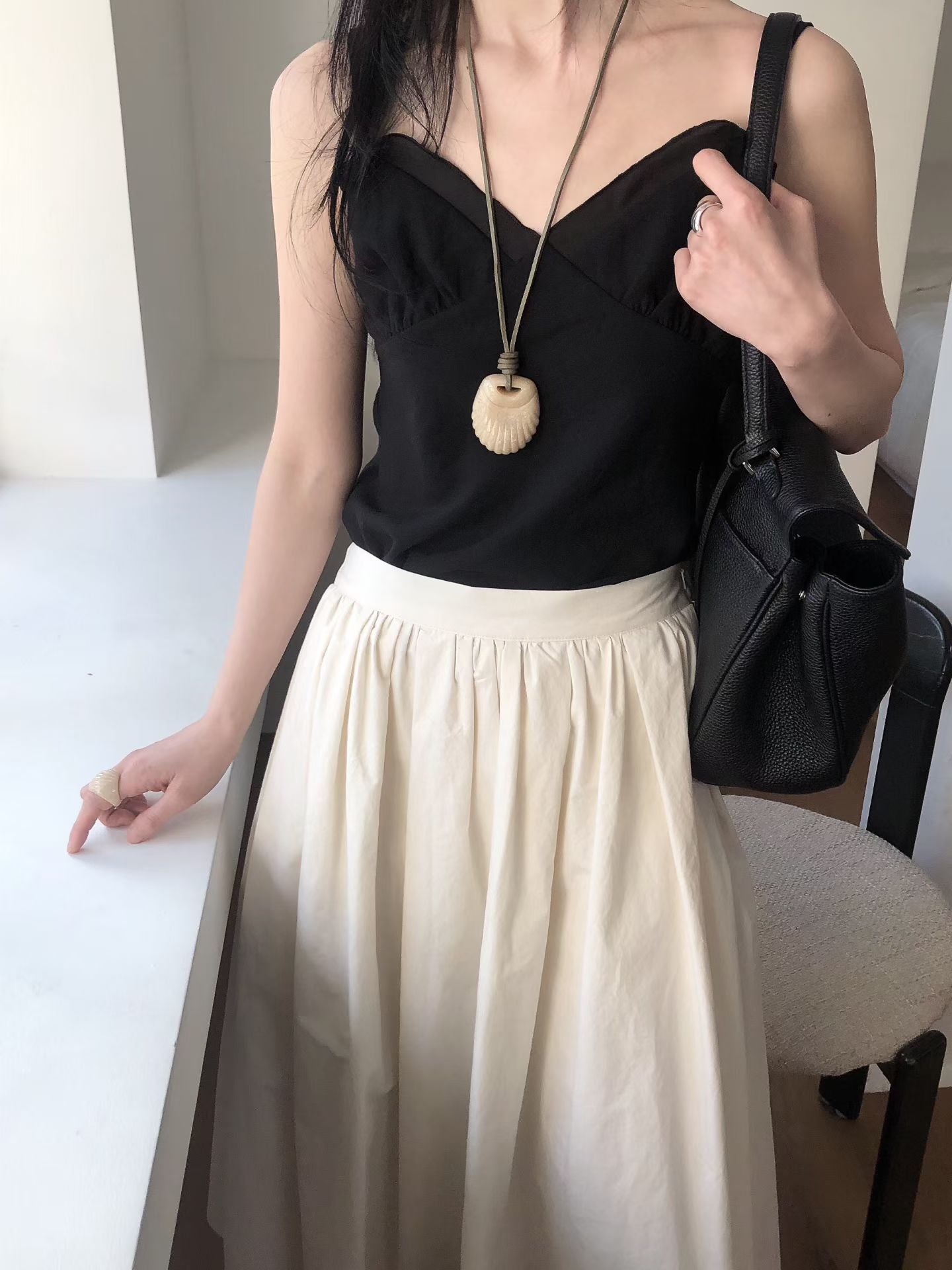 Everyday Comfort A-Line Skirt | 日常舒適百搭傘裙