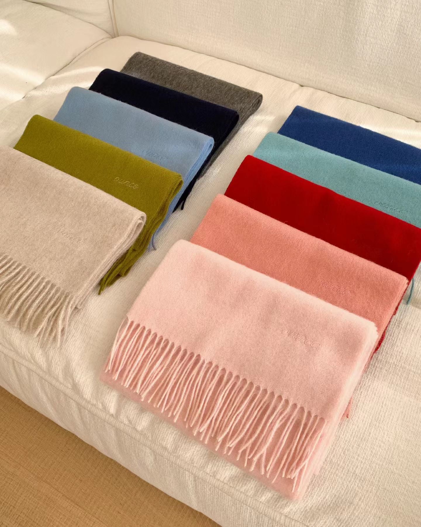 OUNCE Winter Classic 100 Wool Scarf