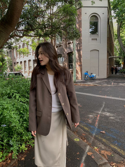 [最強春夏西裝外套] Parisian Chic Spring Blazer