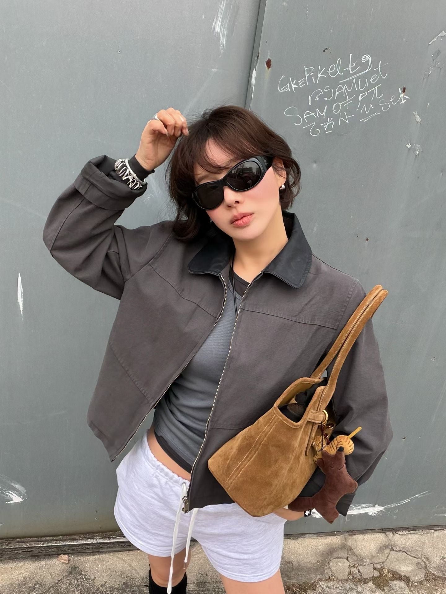 Timeless Chic Spring Utility Jacket