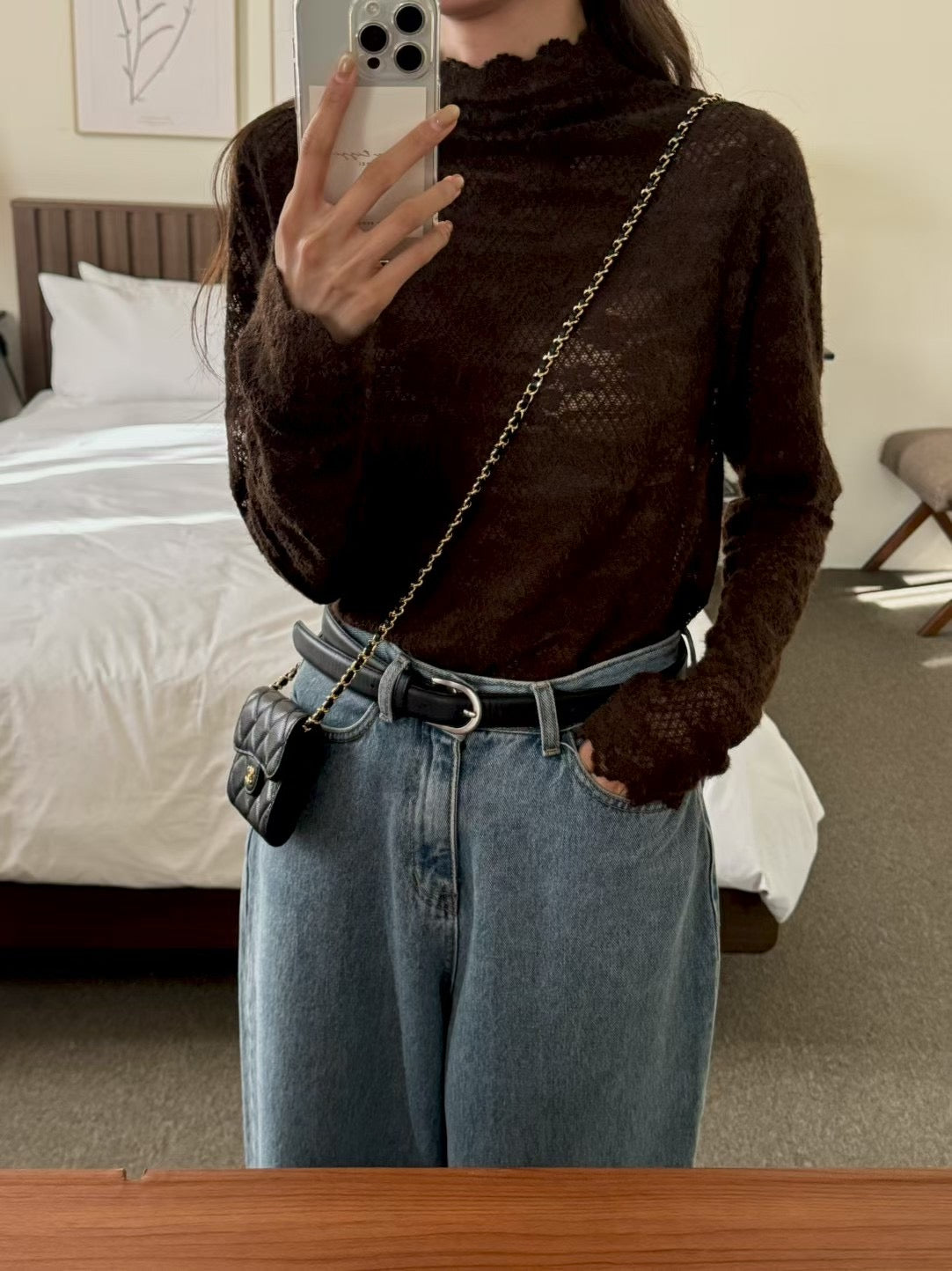 Romance Snowy Lace Top | 溫柔粉雪Lace上衣