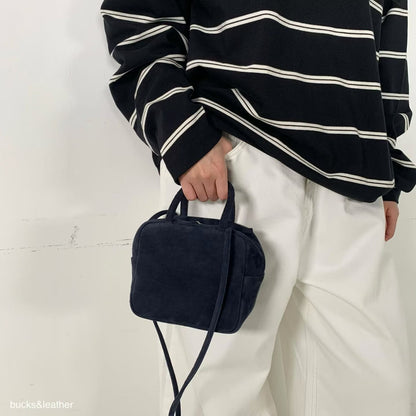 【Monotour 連線】Bucks & Leather Mini Lambskin Lunchbox Bag