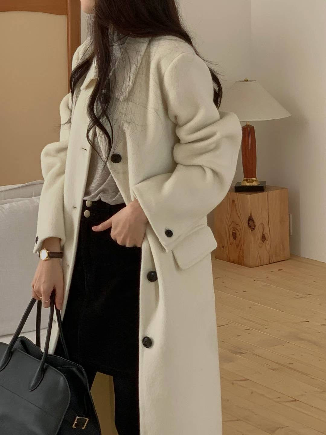 Classic Heritage Long Wool Coat