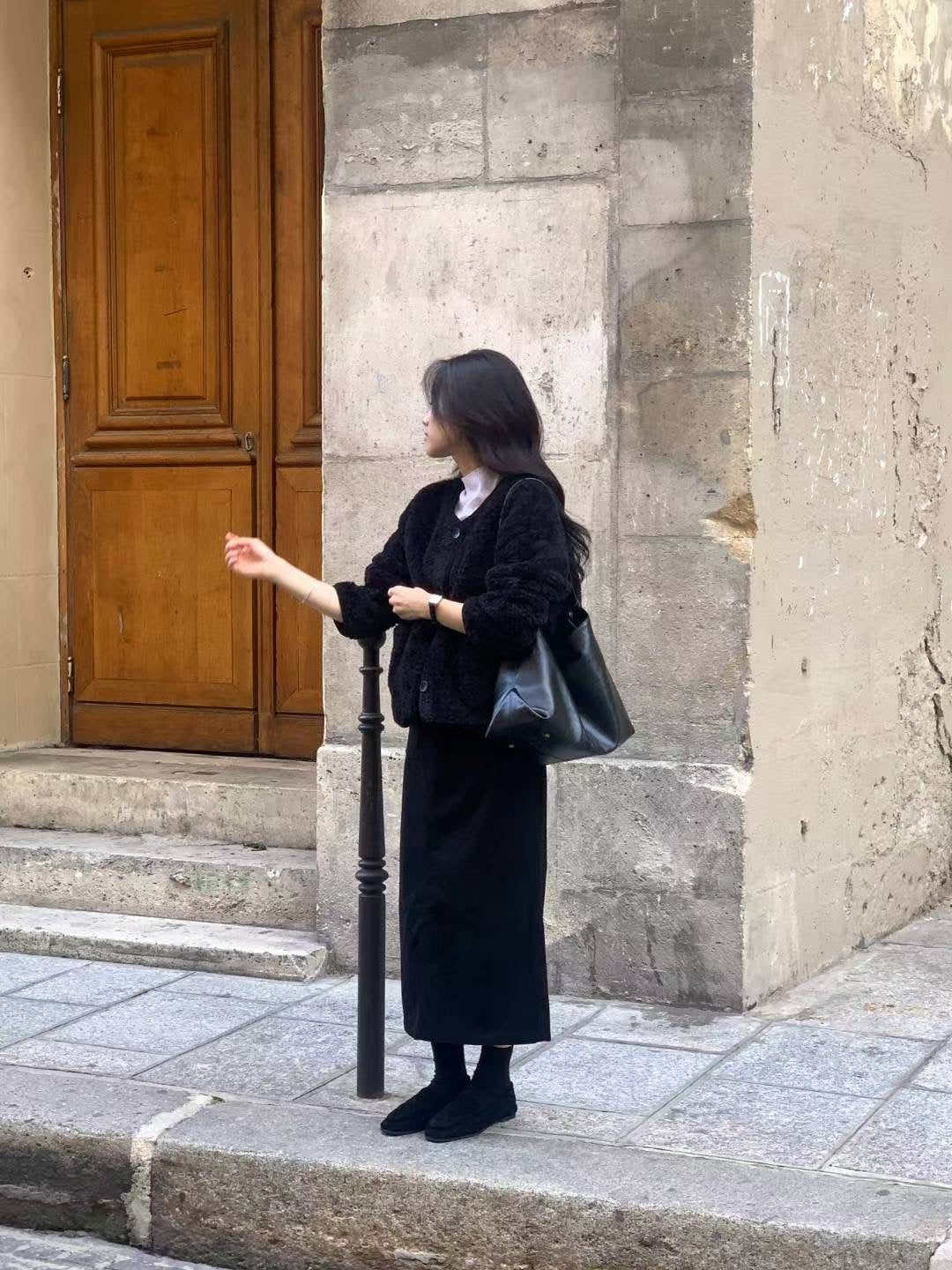 Barn Life Corduroy Midi Skirt