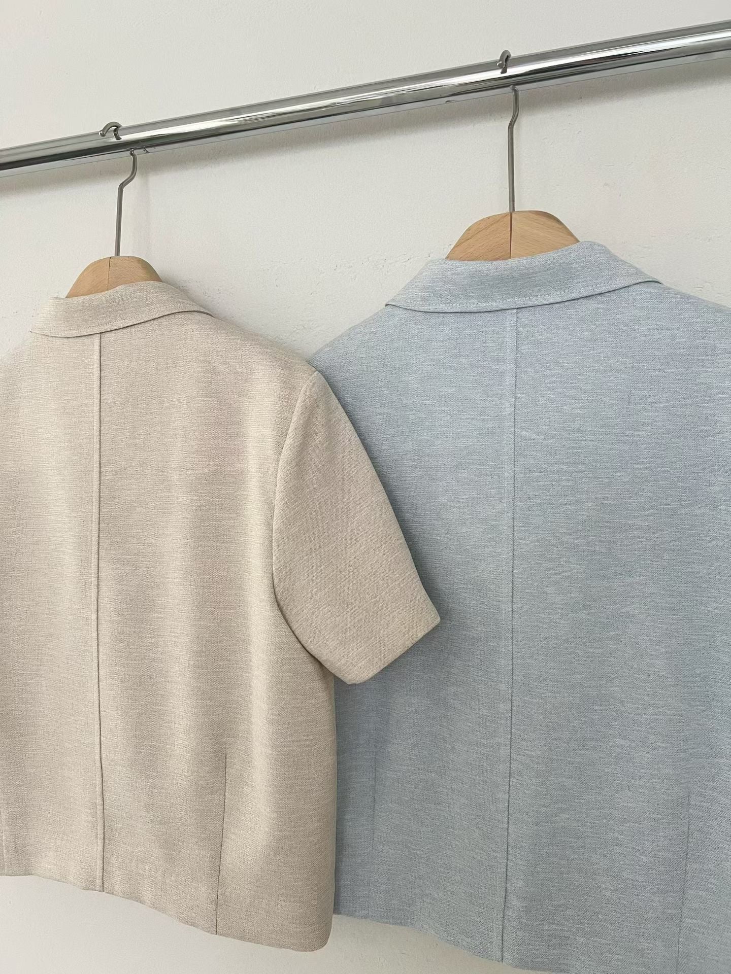Elegant Tailored Cropped Zip Jacket | 短版拉鍊外套
