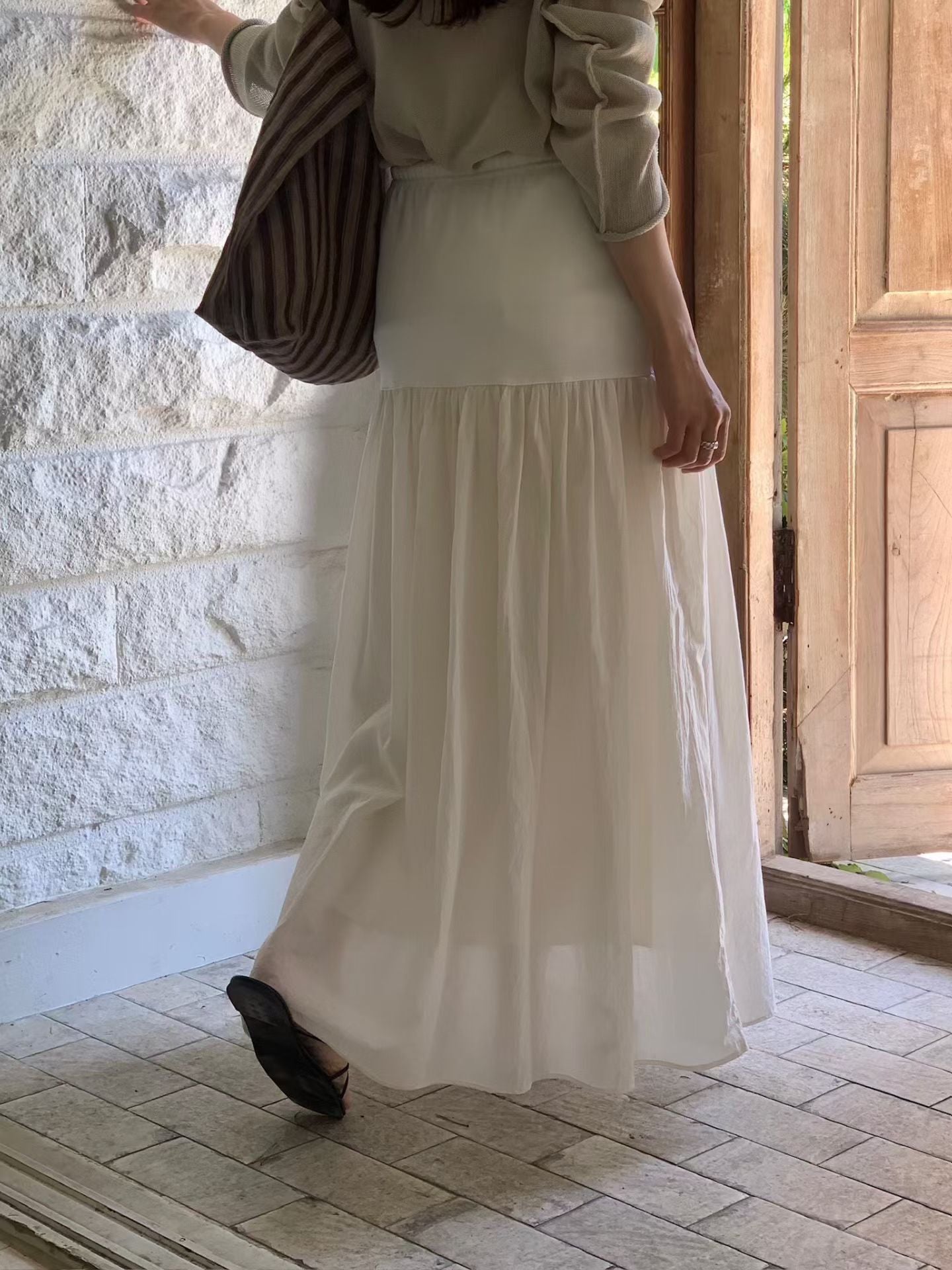 Sheer Layered Fairy Maxi Skirt | 夏日輕盈格調半身裙￼
