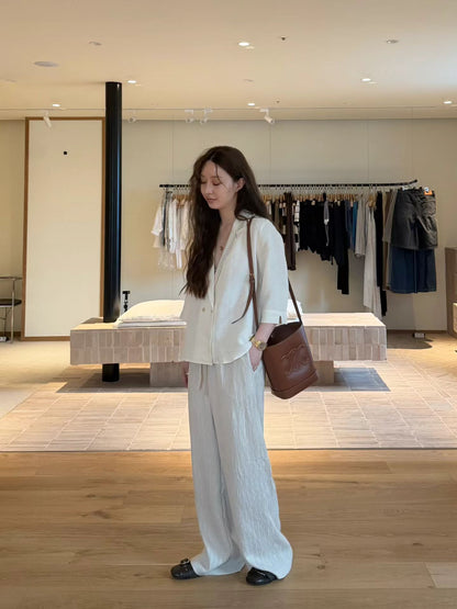Casual Tailored Linen Blazer  | 休閒挺版亞麻西裝外套