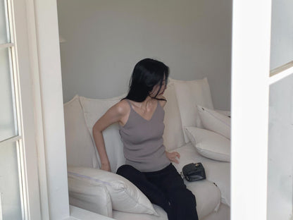 Ultra Stretchy Cotton Cami | 彈力棉質吊帶小背心