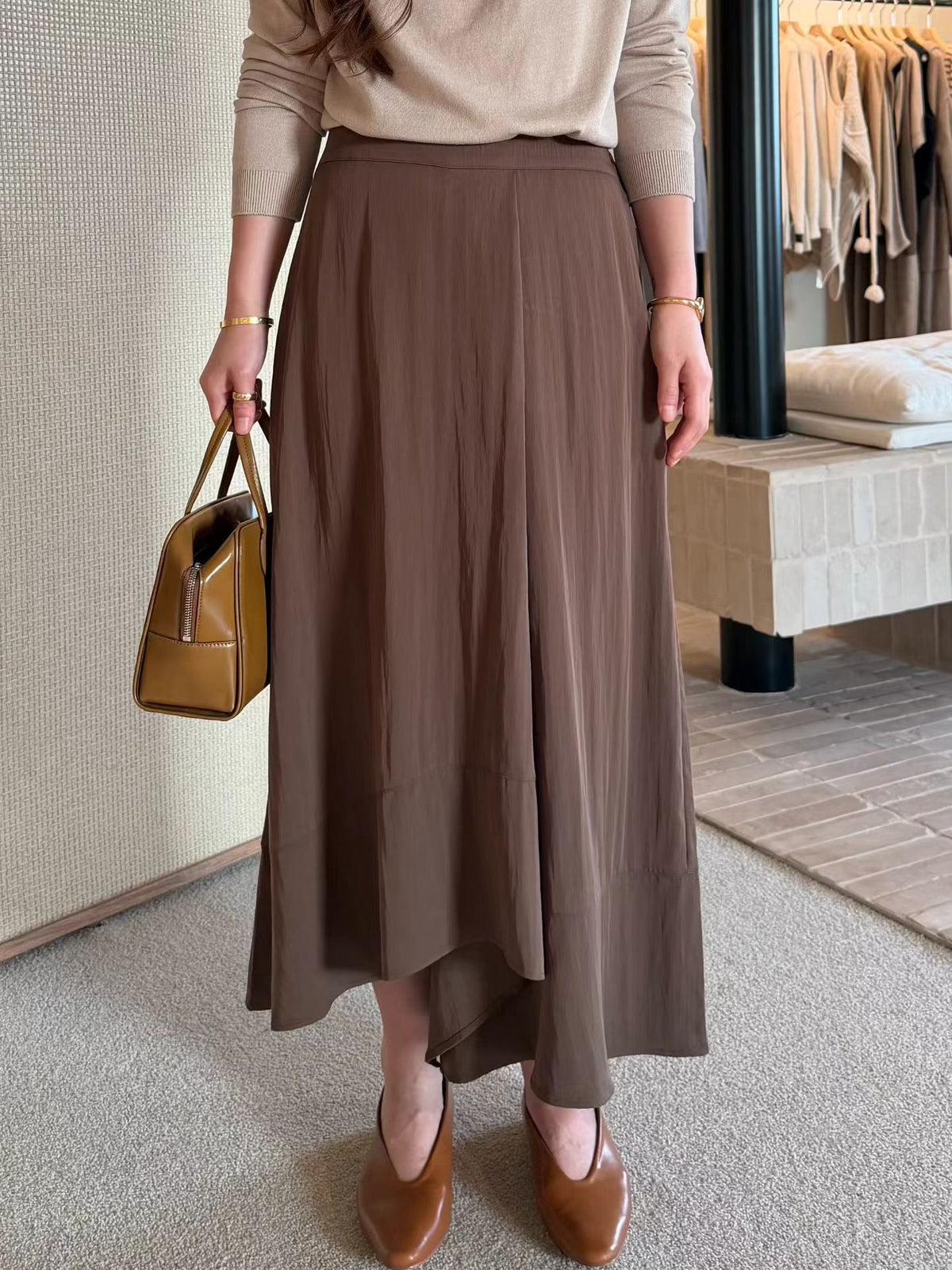 Effortless Flowy Lotus Culottes | 流水線條層次雪紡裙褲