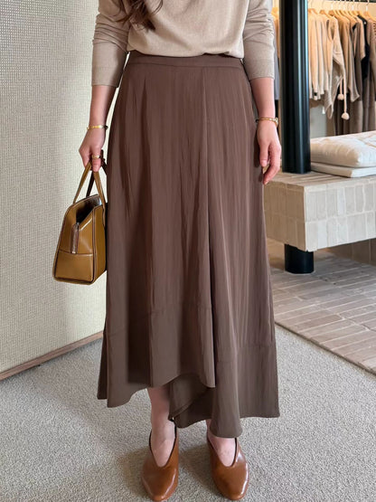 Effortless Flowy Lotus Culottes | 流水線條層次雪紡裙褲