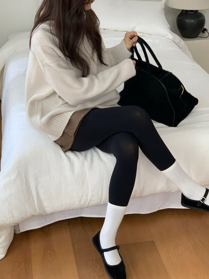 【至高質素布材】Luxurious Baby Alpaca High Neck Knit | 柔霧感羊駝高領上衣