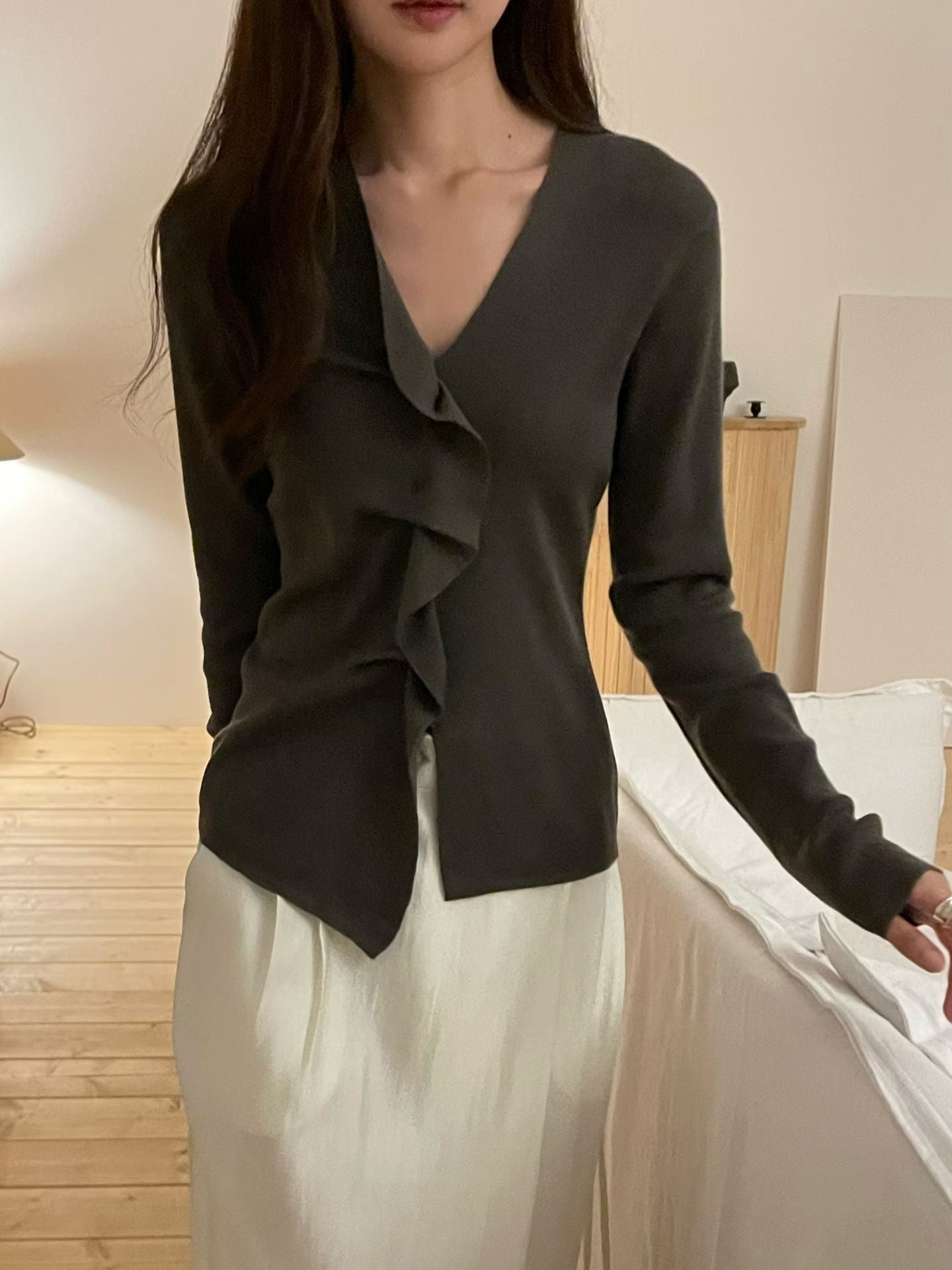 【Monotour連線 - 壓軸加碼款】Ruffles Ultra Soft Sweetie Top