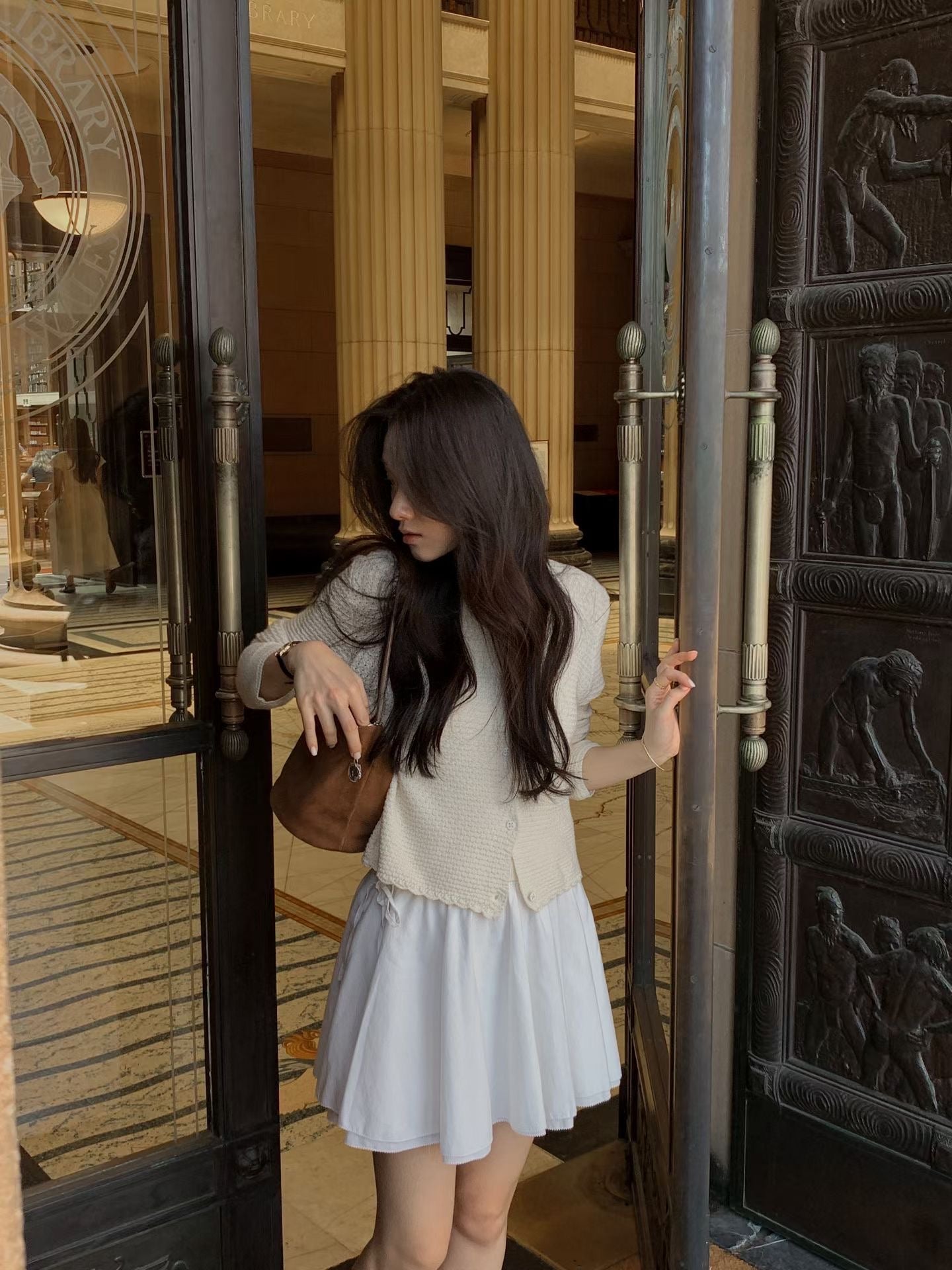 Fine Weaving Knit Summer Cardigan | 幼細針織夏日外套