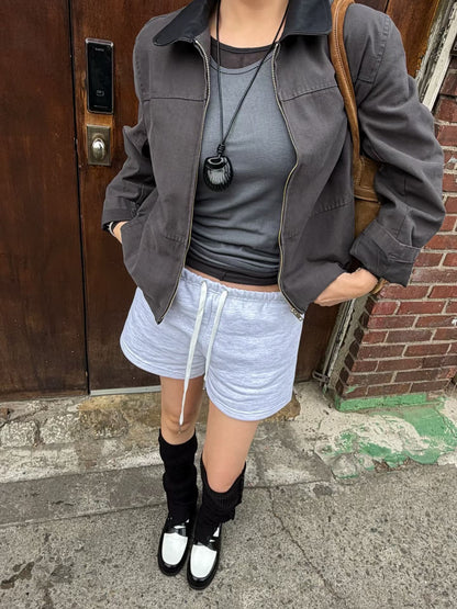 Timeless Chic Spring Utility Jacket