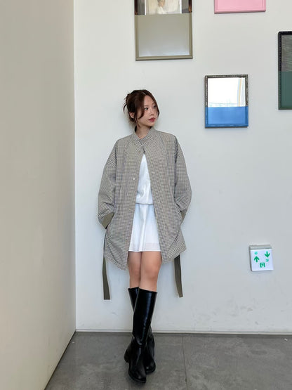 <Premium 一件多穿> Reversible Long Field Jacket | 雙面質感中長版外套