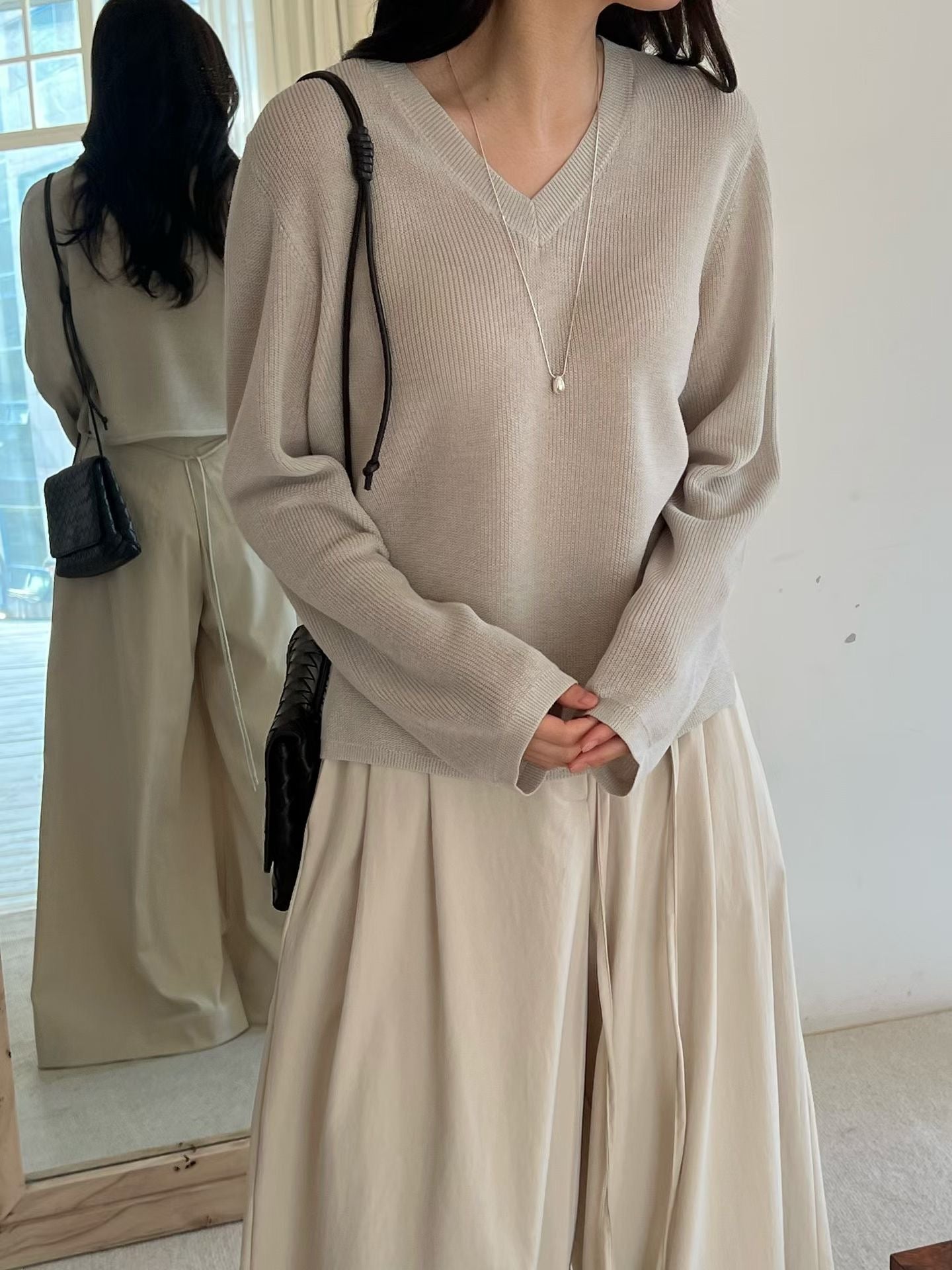 [𝑳𝒊𝒏𝒆𝒏 𝑬𝒅𝒊𝒕] Featherlight Soft Linen Cover-up | 飄羽天絲混麻罩衫