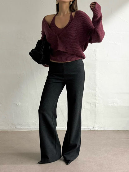 Flexi Elastic Smooth Pants