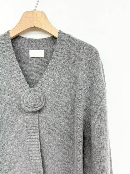 Luxurious Alpaca Camelia Cardigan