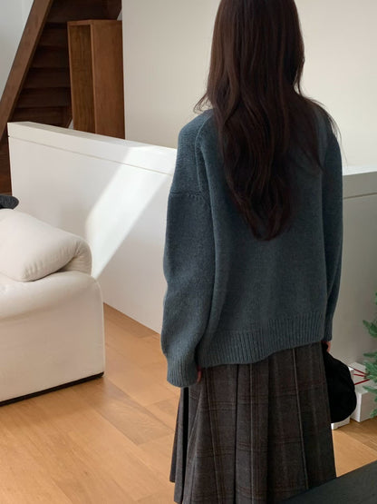 【至高質素布材】Luxurious Baby Alpaca High Neck Knit | 柔霧感羊駝高領上衣