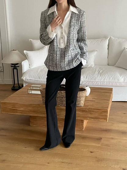 【返工長褲推介】Smooth Light Flared Pants | 極美小喇吧長褲