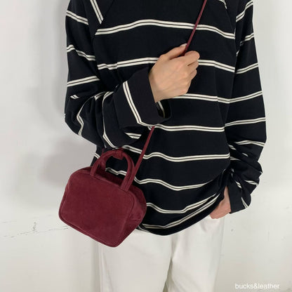 【Monotour 連線】Bucks & Leather Mini Lambskin Lunchbox Bag