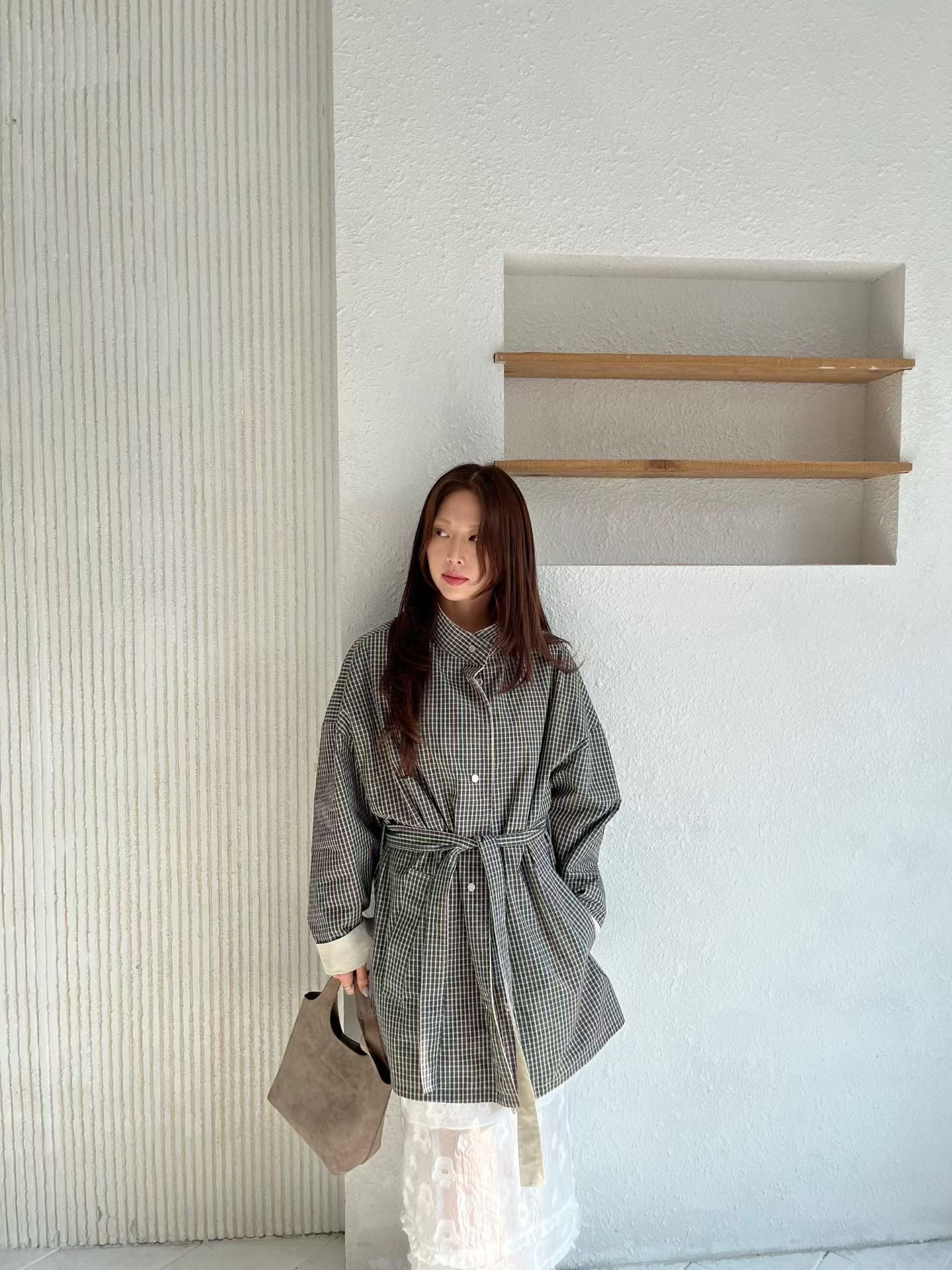 <Premium 一件多穿> Reversible Long Field Jacket | 雙面質感中長版外套