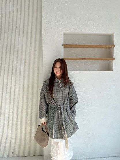 <Premium 一件多穿> Reversible Long Field Jacket | 雙面質感中長版外套