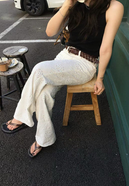 Soft Crochet Daily Pants | 柔軟鉤針慵懶感長褲