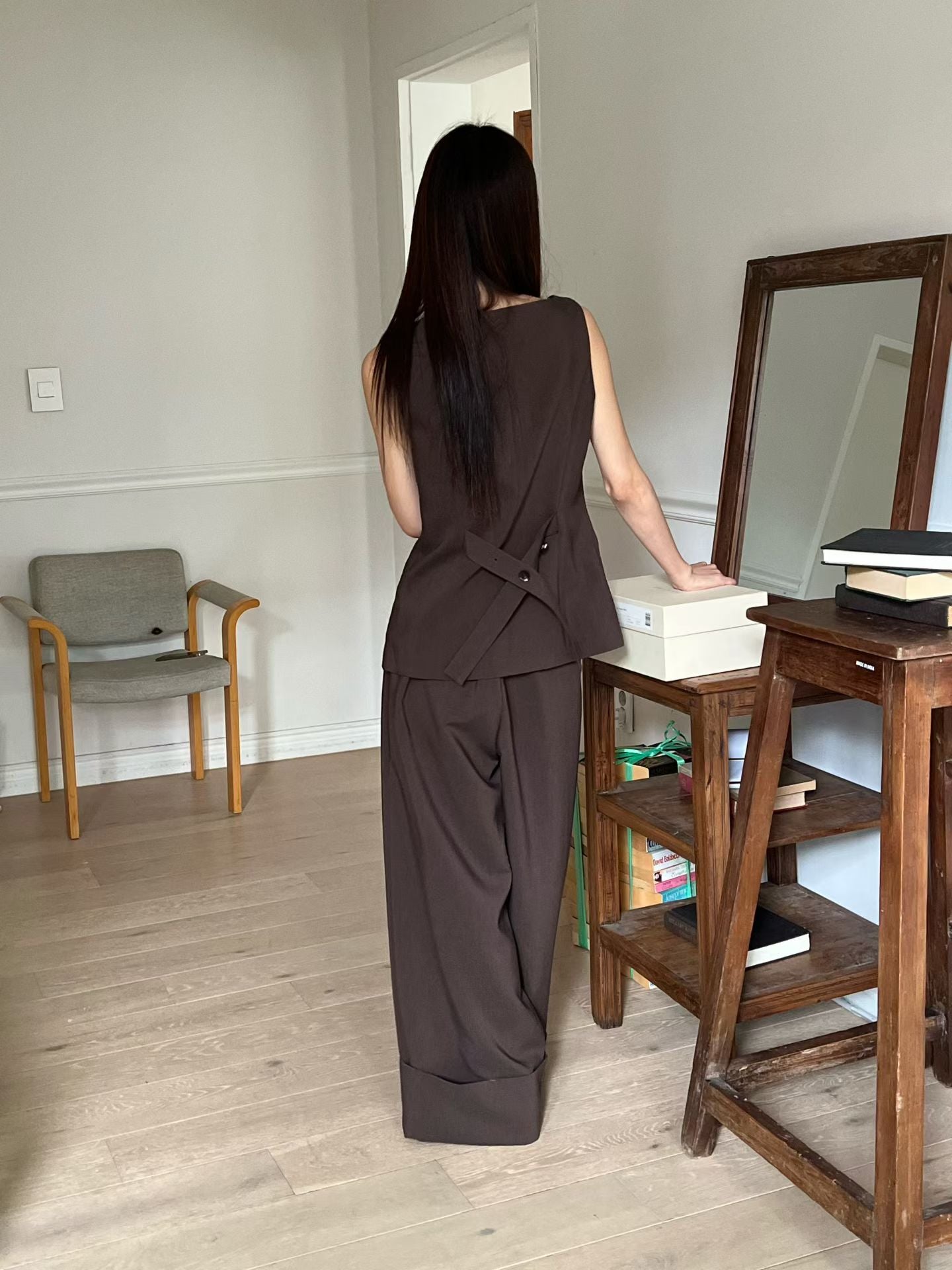 Aura Wide Leg Pants | 氣場滿分闊腳長褲
