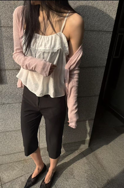 Layered Frill Detail Cami