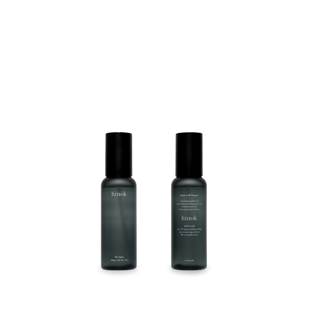 【hinok】The Spray TO GO set of 2 (Travel Size)