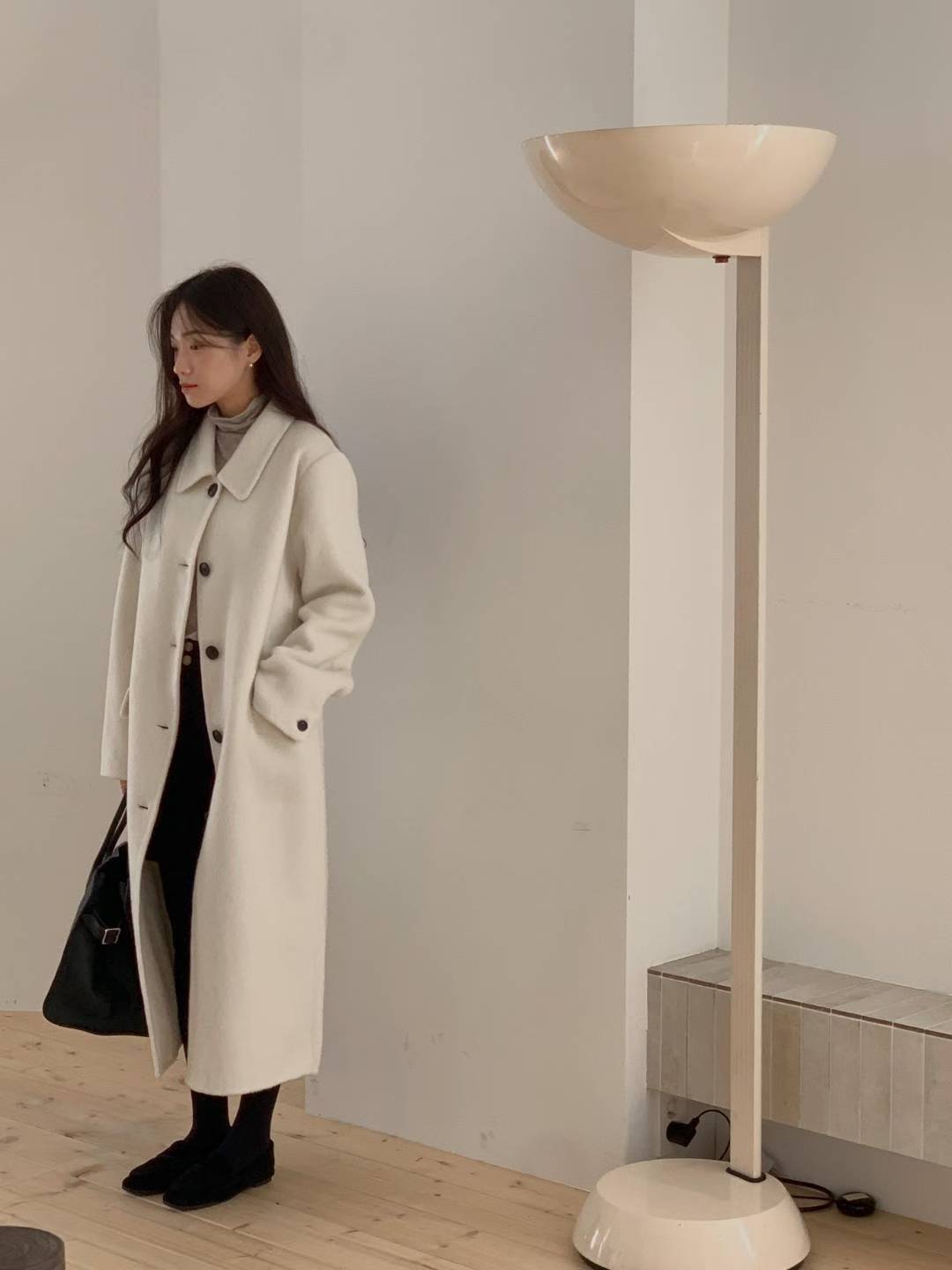 Classic Heritage Long Wool Coat