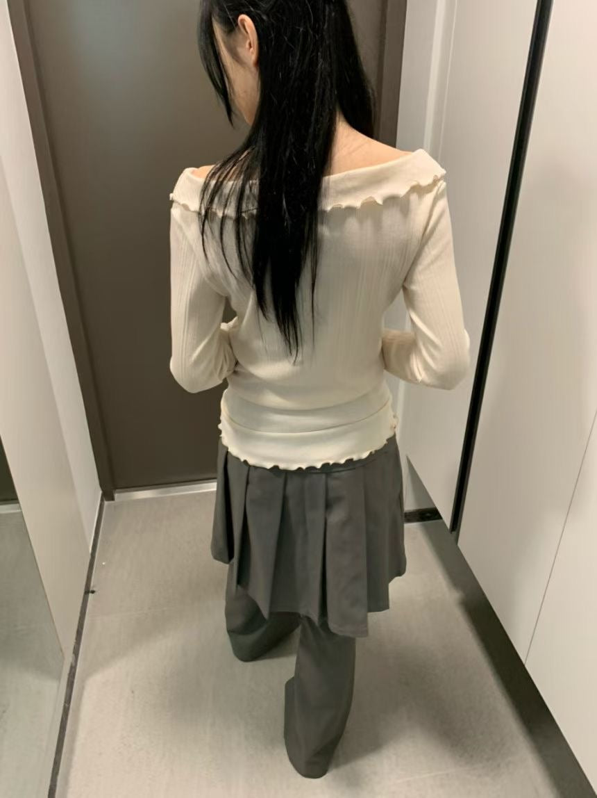 Ruffles Flower Top | 木耳滾邊棉棉上衣